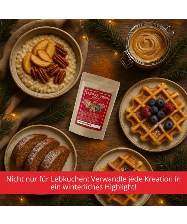 HeJu Europe BV HeJu Gingerbread spices for baking 100 g aromatic spice mix for cookies and desserts 100 natural vegan glutenfree without added sugar - Buy Online on GoSupps.com