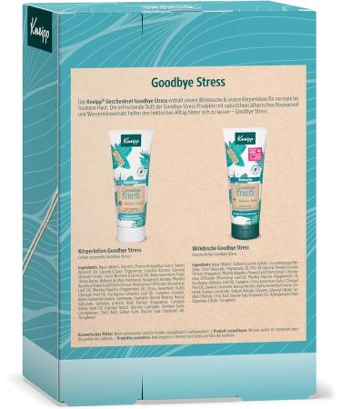 Kneipp Goodbye Stress Gift Set - Contains 1 Active Shower & 1 Body Lotion - Goodbye Stress - Refreshing fragrance with natural rosemary essential oil and mint extract - Buy Online on GoSupps.com