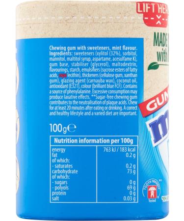 Mentos Pure Fresh Sugar Free Chewing Gum Paperboard Freshmint 50 Pieces (Pack of 6) Freshmint 50 Count (Pack of 6) - Buy Online on GoSupps.com