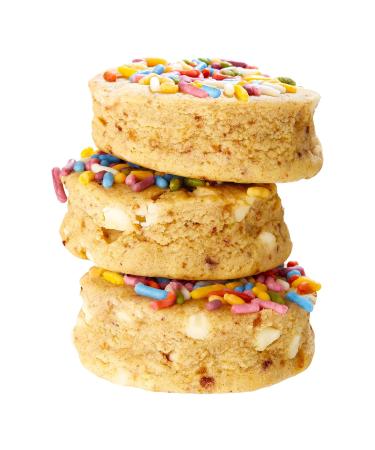 Rule Breaker Snacks Birthday Cake Blondie | Vegan Gluten-Free Nut-Free | Pack of 12 1.9 oz Bars | Top 11 Allergen-Free | Ideal for School & Office - Buy Online on GoSupps.com