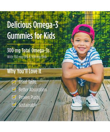 Nordic Naturals Omega-3 Fishies â€“ Yummy Tutti Frutti, 300 mg, 36 Gummies - Buy Online on GoSupps.com