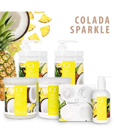 Qtica Smart Spa Sugar Scrub Colada Sparkle 44oz - Shop Now for International Shipping - Buy Online on GoSupps.com