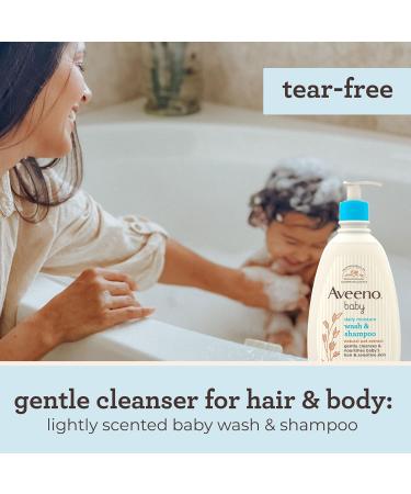 Aveeno Baby Wash & Shampoo 354ml 354 Milliliters 354 ml (Pack of 1) Shampoo - Buy Online on GoSupps.com