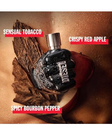 Diesel Only The Brave Tattoo Eau de Toilette for Men Woody With Notes of Apple Spicy Bourbon Pepper & Tobacco 1.7 Fl. Oz. 1.7 Fl Oz (Pack of 1) - Buy Online on GoSupps.com