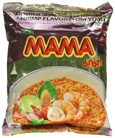 MAMA Instant Noodles Artificial Pork Flavor,30 Pkgs.x 2.12 Oz.(60g)