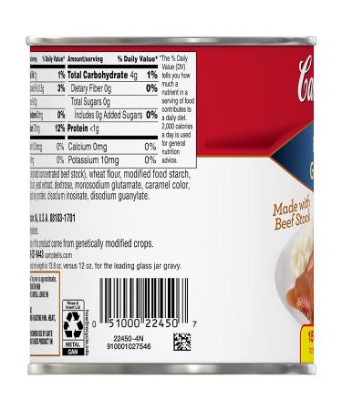 Campbell's Beef Gravy 13.8 Oz Can - Pack of 12 | Delicious & Convenient - Buy Online on GoSupps.com