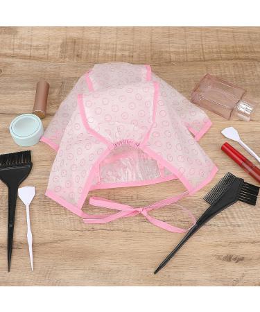Bewudy 2 Sets of Hair Coloring Kits Hair Highlighting Caps Hair Dye Cap Disposable Hair Art Frosting Cap with Plastic Crochet Hook and Hair Dye Brushes for Salon Hair Dyeing Hairdressing (Pink) - Buy Online on GoSupps.com
