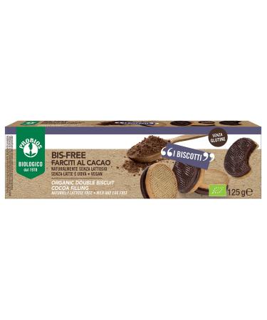 Probios Probios Bis-Free Farciti Organic Cocoa - Gluten Free - Pack of 8 x 125g