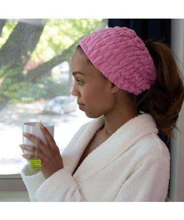 Microfiber Turbie Twist Spa Headband - 4 Pack - Extra Wide 5 for Curly Thick Hair - Buy Online on GoSupps.com