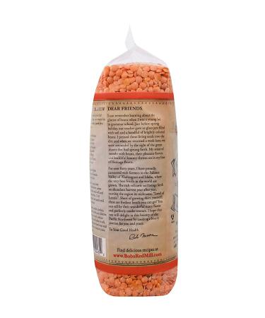 Bob's Red Mill Red Lentils 27 oz - Premium Quality Lentils for Healthy Cooking - Buy Online on GoSupps.com