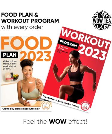 WOW TEA Summer Fast Acting and Boosting Dieters Teas : Summer Detox 21 Days Tea | Summer Slimming Tea | Cleansing Exotic Herbal Tea Kit | Infuser Bottle | 300g Made in EU Summer Detox & Summer SlimFit - Buy Online on GoSupps.com