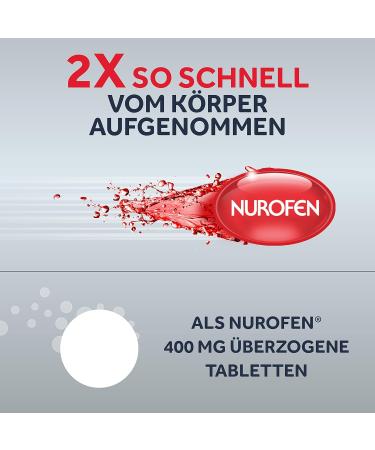 Buy NUROFEN 400mg Soft Capsules for Pain & Fever Relief - 30 Capsules | Fast International Shipping - Buy Online on GoSupps.com