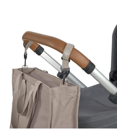 L SSIG Eco-Friendly Baby Changing Bag with Mat & Stroller Attachment - GRE Tote Up Bag in Taupe | Shop Sustainable Baby Gear - Buy Online on GoSupps.com