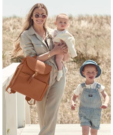 Skip Hop Diaper Bag Backpack  Greenwich Vari  Toffee Greenwich Toffee - Buy Online on GoSupps.com