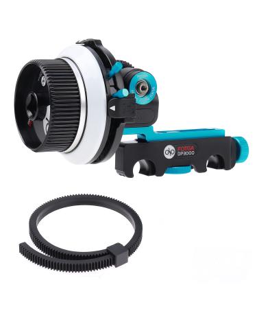 FOTGA DP3000 M4 DSLR Quick Release Follow Focus A/B Stops for 15mm Rail Rig System,Fits for Sony A7 A7R A7S II III IV GH4/5/5s,Canon 5D III IV,Nikon Z6 Z7 II BMPCC 4K 6K etc DP3000 M4 Follow Focus