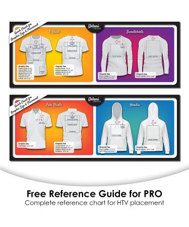 Tshirt Ruler Guide for Vinyl Alignment - Center Designs with Tee Shirt Alignment Tool - Heat Press and Cricut Compatible - 1 Pack - Buy Online on GoSupps.com