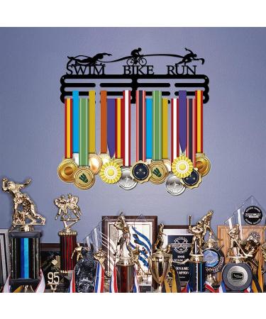 Superdant Triathlon Medal Hanger - Iron Sports Medals Display Frame - Buy Online on GoSupps.com