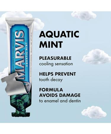  Marvis Acquatic Menthe 85 ml - Buy Online on GoSupps.com