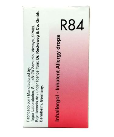 Dr.Reckeweg Germany R84 - Inhalent Allergy Drops (30 ml)