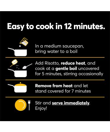 RightRice Risotto Variety Pack - 6oz (Pack of 6) - High Protein Vegan Non-GMO Gluten Free - Buy Online on GoSupps.com