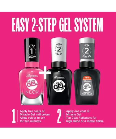 Sally Hansen Miracle Gel Nail Polish - 052 Electri-Lime - Buy Online on GoSupps.com