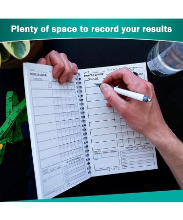 Portage Fitness Workout Journal 2023 | Exercise & Weight Training Log | Bodybuilding Tracker with Measuring Tape | 6x9 70 Sheets - Buy Online on GoSupps.com