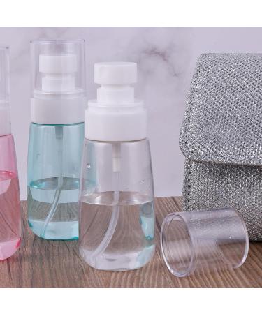 WLLHYF 2 Pack Travel Spray Bottle TSA Approved Small Spray Bottle Travel Size 2oz/60ml Leak Proof Refillable Fine Mist Spray Bottle for Perfume Essential Oils Toners Hair Face Cosmetics (blue/clear) - Buy Online on GoSupps.com