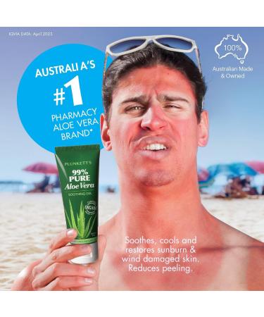 Plunkett's 99% Pure Aloe Vera Soothing Gel 240mL - Buy Online on GoSupps.com