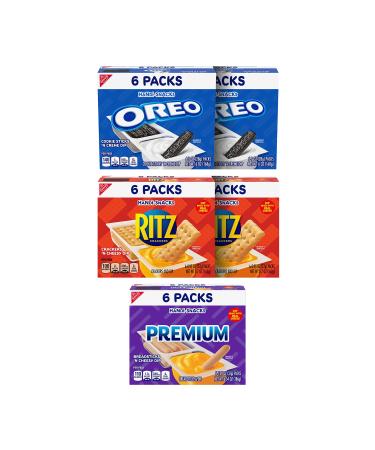Handi-Snacks OREO, RITZ & Premium Variety Pack, 30 Snack Packs