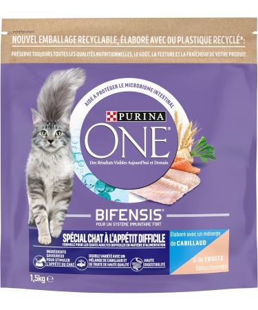 Purina One - Special Cod/Trout Food with Hard Appetite for Cats 1.5 kg - Buy Online on GoSupps.com