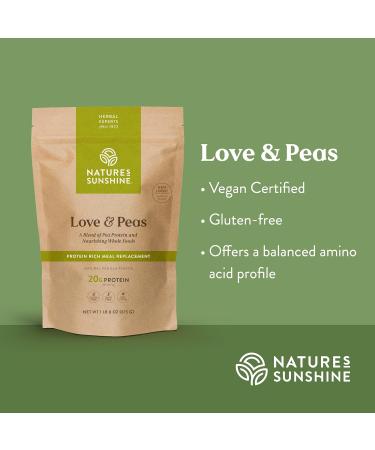 Buy Nature's Sunshine Love and Peas 675g Bag - Healthy Plant-Based Protein | International Shipping Available - Buy Online on GoSupps.com