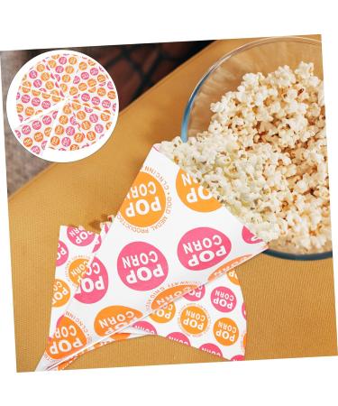BESTonZON 50Pcs Popcorn Bag cello gift bags party gift popcorn servings bags birthday party favor bag candy treat bag party favors bag cone treat bags candy bags Paper biscuit child food 1 count (Pack of 1) As Shown - Buy Online on GoSupps.com