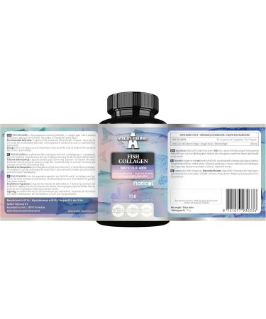 Apollo's Hegemony BV Marine Collagen Peptides NatiCol 3000 mg per serving 150 Capsules 1 Month Supply Fish Collagen Protein for Healthy Skin Joints and Hair by Apollos Hegemony - Buy Online on GoSupps.com