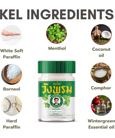 WANG PROM Herbal Balm/Salve 50g (White Hot Salve) - Buy Online on GoSupps.com