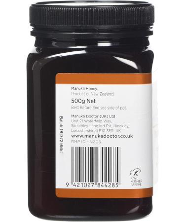 Manuka Doctor 30 Mgo M nuka Honey 500 g - Buy Online on GoSupps.com