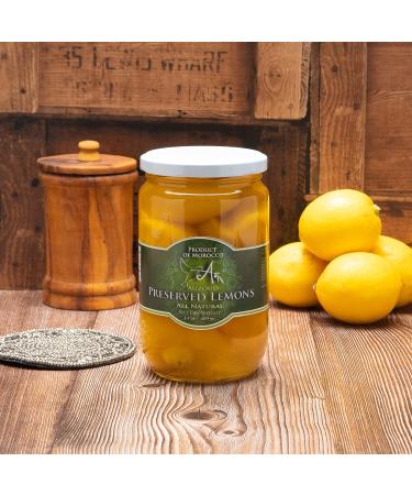 Auzoud Preserved Lemons 400g - Authentic Moroccan Flavor | High Quality Ingredients - Buy Online on GoSupps.com