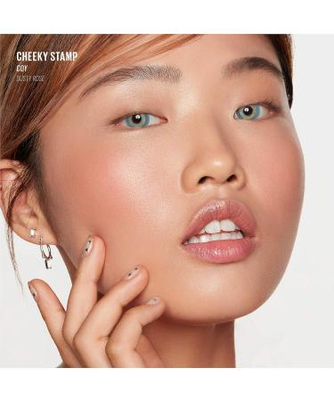 Kaja Cheeky Stamp Blush - Gift Set, 7 Shades, Buildable & Blendable with Heart Applicator, Rosy Finish - 01 Coy (0.17 Oz) - Buy Online on GoSupps.com