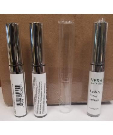 Vera Botanics Lash & Brow Booster Serum for Longer Fuller Eyelashes & Eyebrows - Bestselling Natural Enhancer for Growth & Regrowth - Buy Online on GoSupps.com