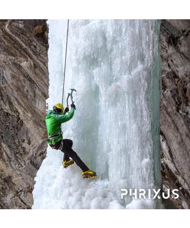 PHRIXUS UIAA Certified 11mm Black Static Climbing Rope - 150.0ft, 200ft, 300ft for Rock Climbing, Rappelling, Mountaineering - Kern Mantle Rope for Hauling & Rescue - Buy Online on GoSupps.com