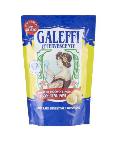 Galeffi: Digestivo rinfrescante dissetante Effervescent Antacid Lemon Taste * 150 Grams Bag *  Italian Import 