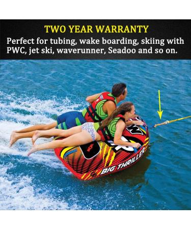 Botepon 2Pcs Boat Tube Towable Rope Quick Connector - Water Sports Rope Connector for Tubing, Skiing, Wake Boarding - Compatible with Seadoo, Jet ski, Waverunner - Buy Online on GoSupps.com