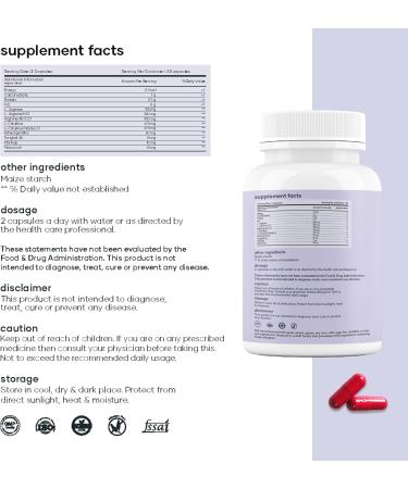 mars by GHC Beast Mode Combo | Plant-Based Nitric Oxide & Creatine Capsules | Pack of 1 120 Count (Pack of 1) - Buy Online on GoSupps.com