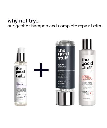 Good Stuff Frizz Control Oil Conditioner 3.2 oz - Smooth & Manage Frizz - 3.2 Ounce - Buy Online on GoSupps.com