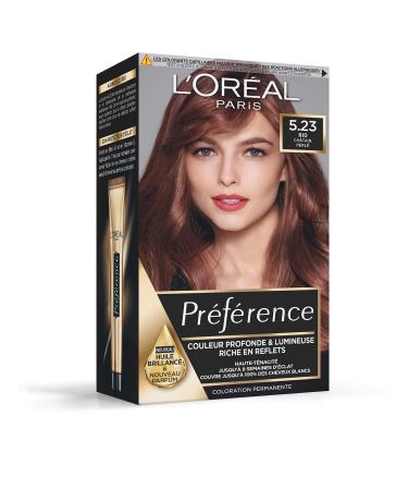 L'Oréal Paris Preference Permanent Color Infinia 5.23 Rosegold Chestnut