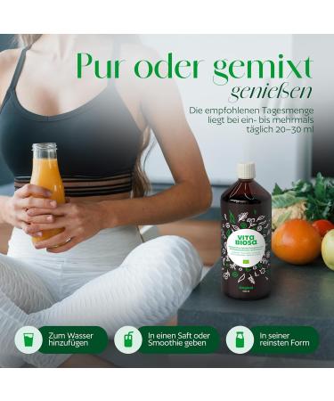 Vita Biosa Herbs Eco - Fresh & Sour Probiotic Drink 1L | International Shipping Available - Buy Online on GoSupps.com