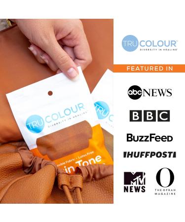 Tru-Colour Skin Tone Bandages Brown-Dark Brown 30-Count Orange Bag - Buy Online on GoSupps.com