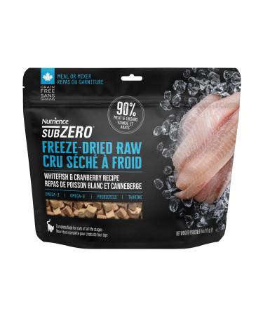 Nutrience SubZero Freeze-Dried Raw Cat Food - Whitefish & Cranberry Recipe - 113 g Whitefish & Cranberry 113 g (Pack of 1)