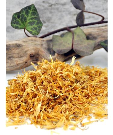 Premium Organic Edible Flowers in Glass | Eco-Friendly Gift | Marigold Blossom | Hand-Processed Plastic-Free Packaging - Buy Online on GoSupps.com