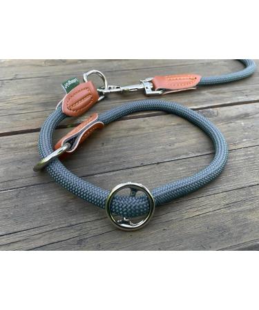 Leisegr n Adjustable Paracord Dog Collar - Devon Model - Blue XL | Durable Nylon Dog Collar for Large Breeds - Buy Online on GoSupps.com
