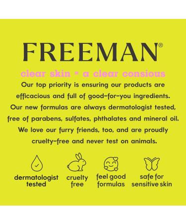 Freeman Pore Minimizing Clay Mud Facial Mask - Vegan Cruelty-Free Oil Control - 2 fl. oz. | Breakout Prone Skin | International Shipping Available - Buy Online on GoSupps.com